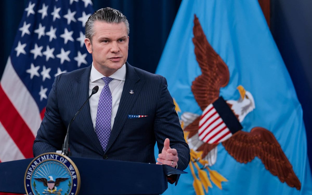 Hegseth told not to extend Iran war