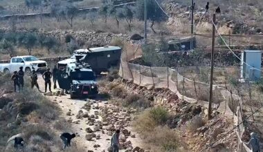 Three Palestinian families besieged in their homes by Israeli settlers | Israel-Palestine conflict News