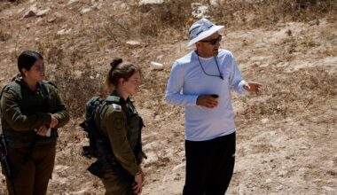 Israeli forces block Palestinian American Lou Ridi from walking on his land | Israel-Palestine conflict