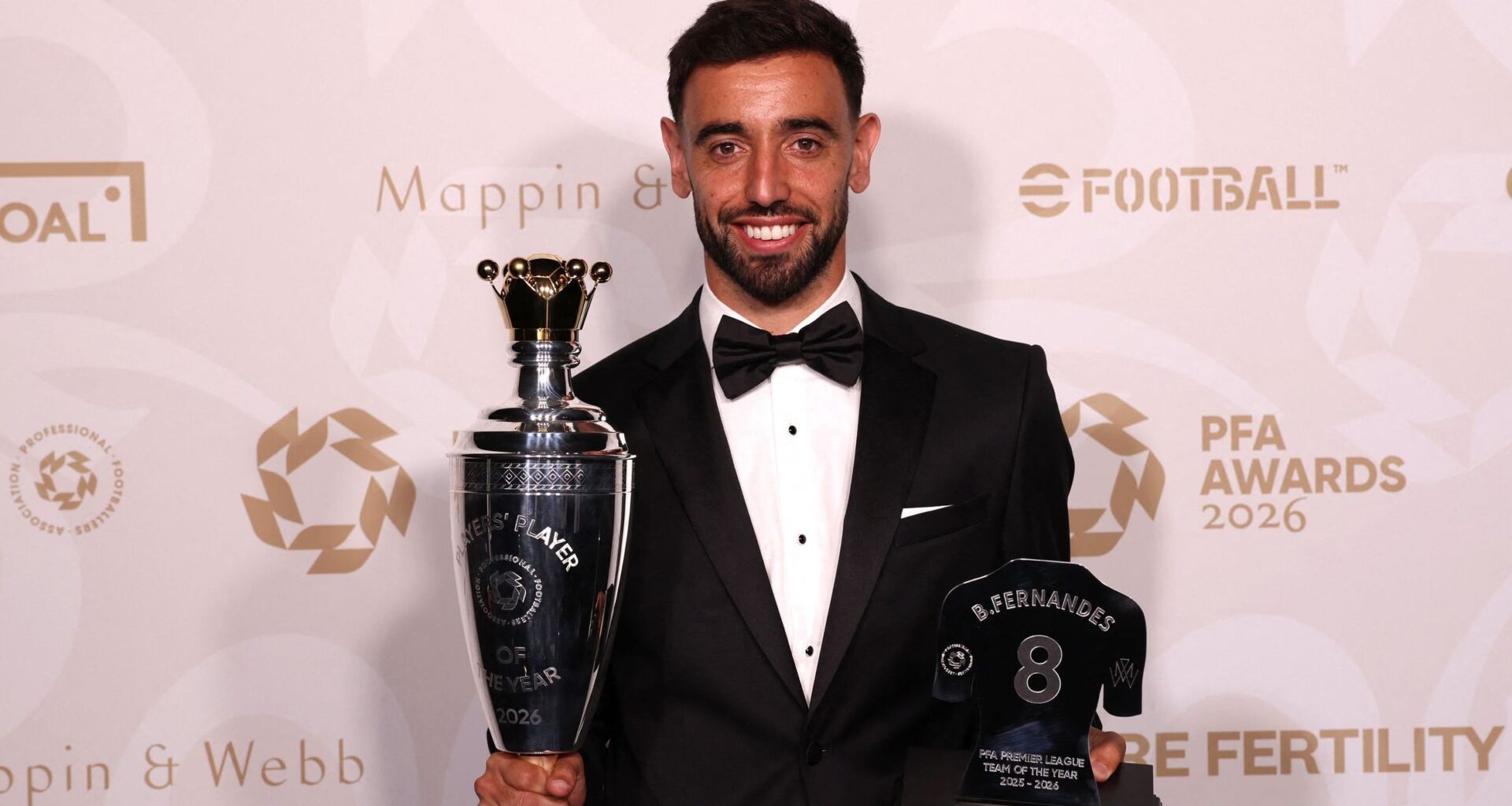 Bruno Fernandes and Bunny Shaw land PFA Players’ Player of the Year honours after record-breaking Premier League and WSL seasons