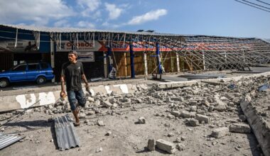 Indonesia earthquake death toll nears 70 as thousands wait for help on country's Independence Day