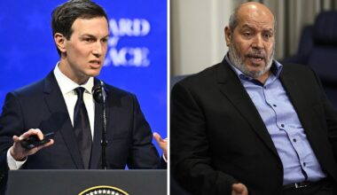 Kushner meets Hamas chief in Egypt in push for Gaza disarmament; IDF continues strikes