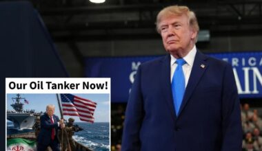 Trump posts AI image of himself seizing Iranian-flagged tanker — as tension escalates in Strait of Hormuz