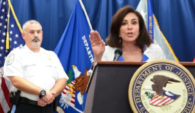 Trump urges Jeanine Pirro to reopen Reflecting Pool vandalism case