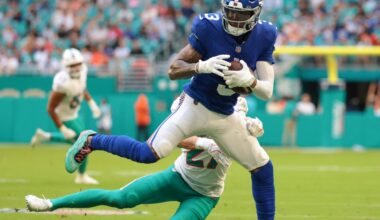 Giants-Dolphins ‘things I think’: Difficult roster decisions loom