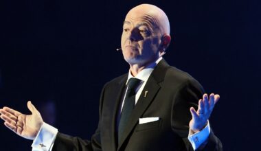 Gianni Infantino. Pic: Reuters