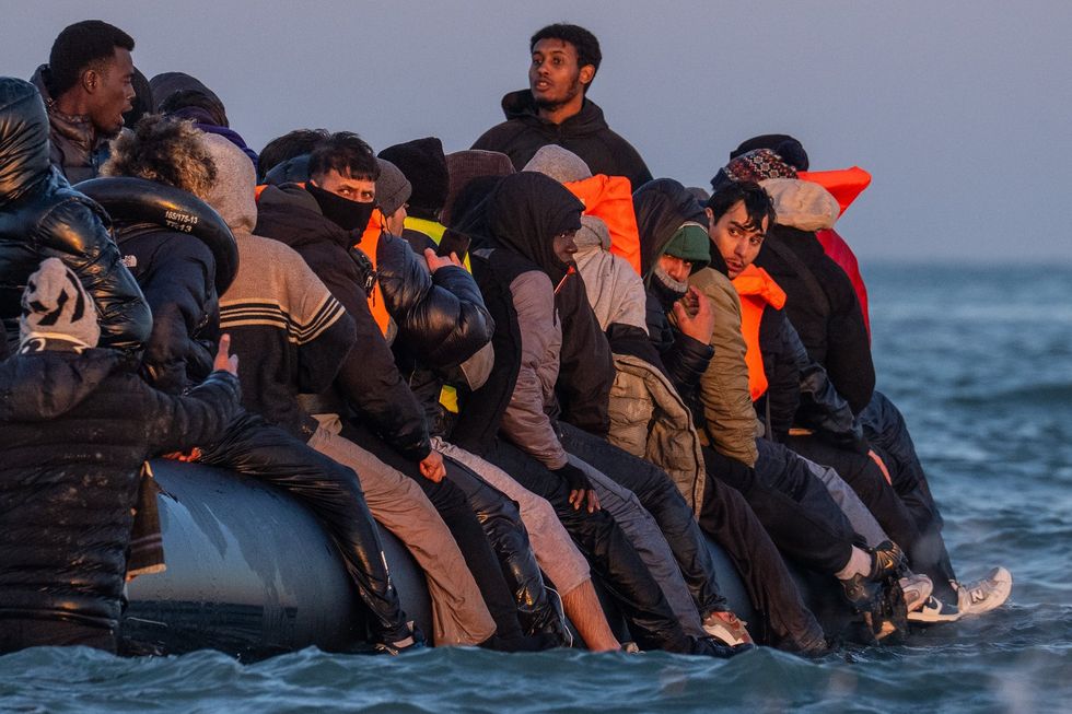 Small boat migrants