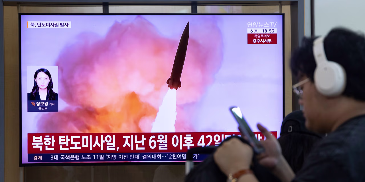 Pyongyang Missile Test Signals Growing Conflict Between North Korea and U.S. Allies