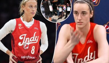 Caitlin Clark breaks silence on Sophie Cunningham drama — in testy exchange with reporter