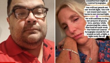 NYC synagogue attack victim punches back at unhinged assailant