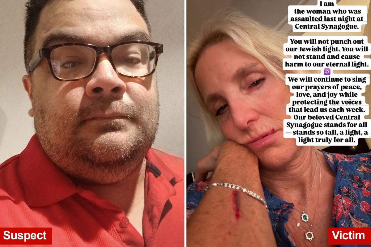NYC synagogue attack victim punches back at unhinged assailant