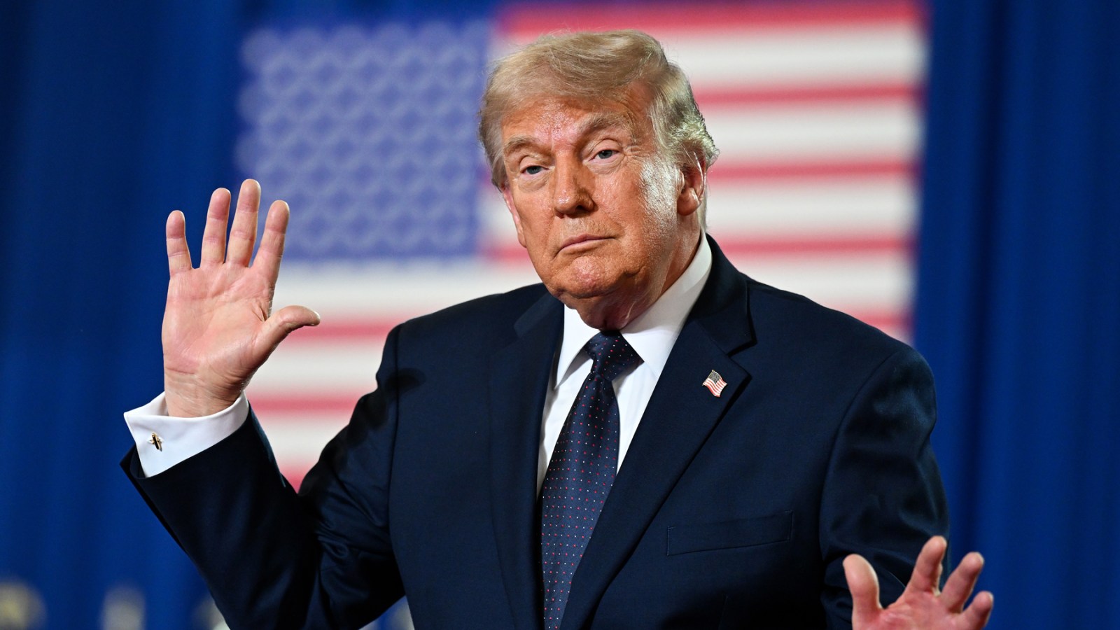 Trump Posts AI Video Depicting Attack on Iran's Kharg Island