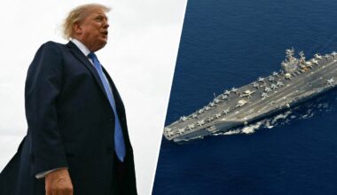 Trump downplays USS Lincoln’s record time at sea amid Iran war – NBC 7 San Diego