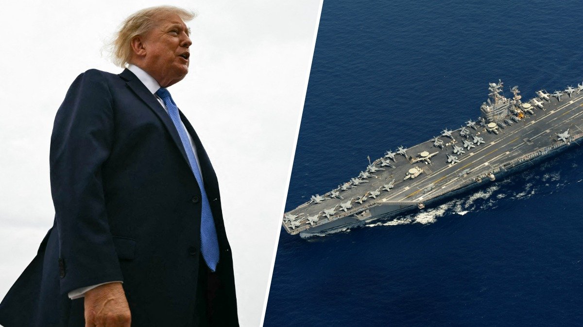Trump downplays USS Lincoln’s record time at sea amid Iran war – NBC 7 San Diego