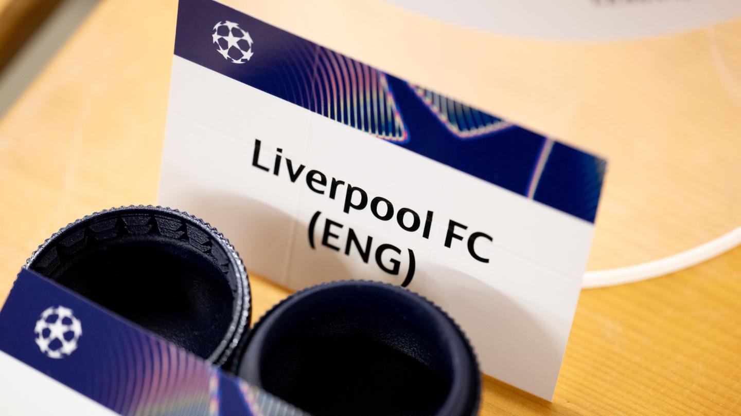Liverpool discover Champions League league-phase opponents