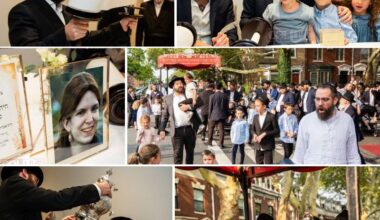 94 Beis Moshe Community Welcomes New Torah in Memory of Young Shlucha