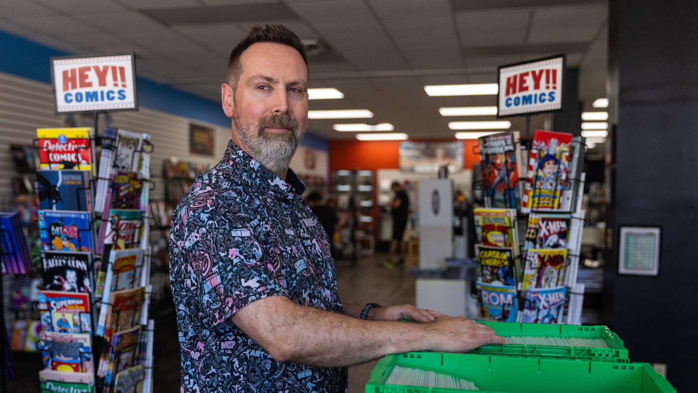 How a comic book store got swept into the tariff storm : NPR
