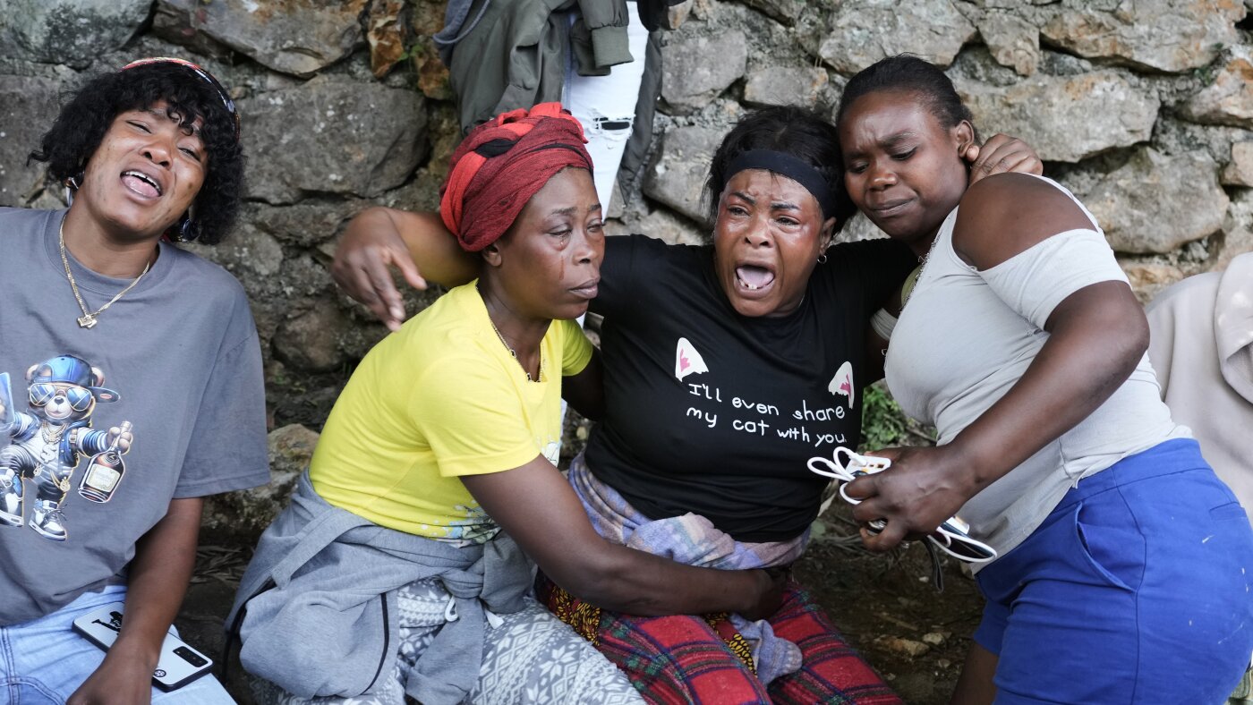 More than 50 kidnapped as violent gang attack in Haiti leaves 47 dead : NPR