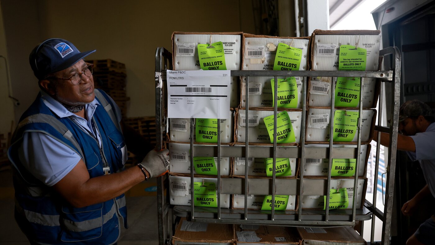 Trump mail voting order: Judge clears USPS’ way for now : NPR