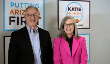 Democratic Arizona Gov. Hobbs picks ex-GOP Mayor Giles as running mate