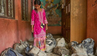 Children at a Nepal school escape floods thanks to their lunch break and alert teachers