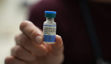 Childhood vaccination rates fall slightly, CDC says