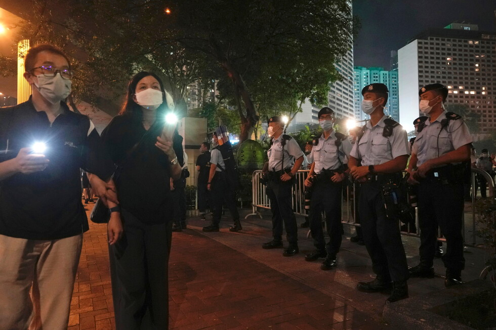 Hong Kong court considers sentencing for former Tiananmen vigil organizers