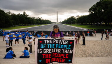 Thousands march in Washington to defend voting rights, in photos