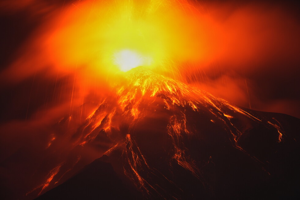 Photos of the Fuego volcano erupting and evacuations in Guatemala
