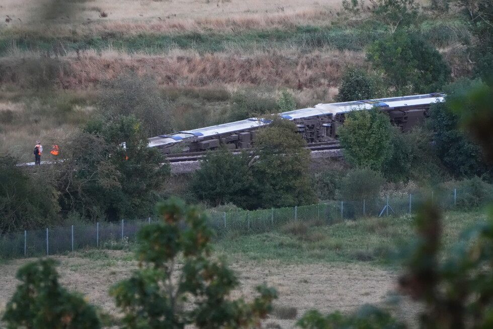 Passenger train derails near London, second incident in 2 days