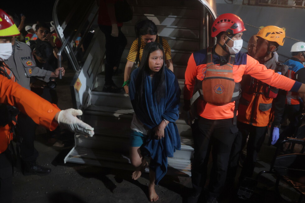 Indonesian passenger ferry fire kills 5 and leaves 41 missing