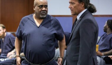 A man accused of orchestrating Tupac Shakur's killing is on trial