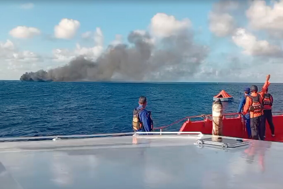 Ferry catches fire near Bali, at least 1 dead and dozens rescued