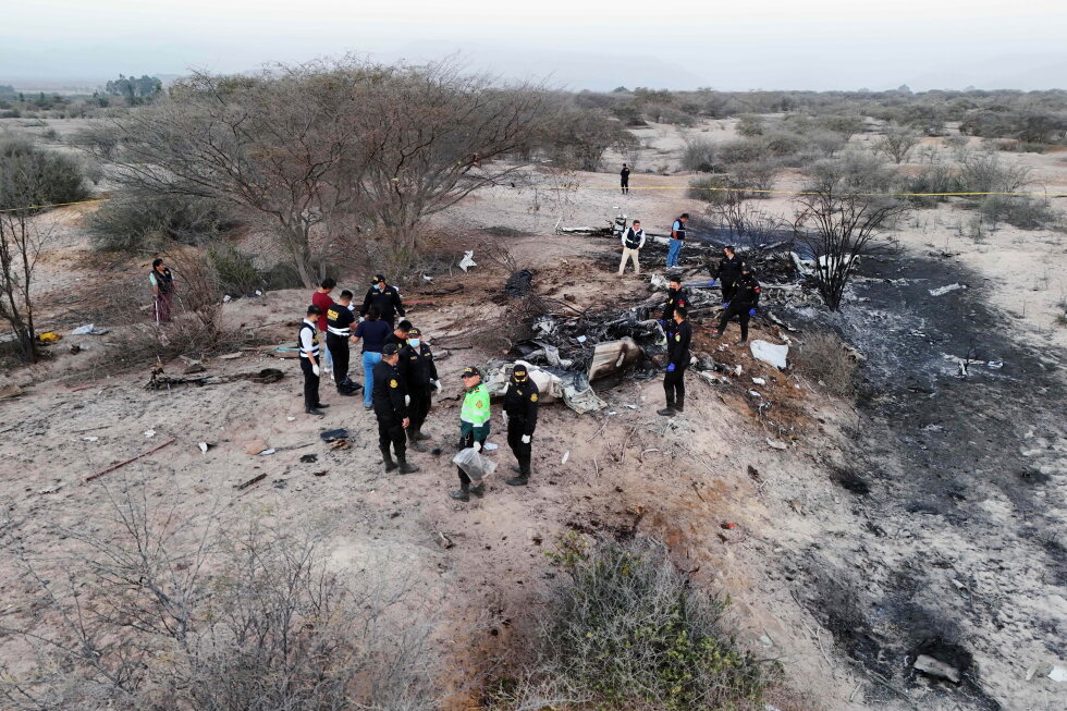13 killed in plane crash near Peru's world famous Nazca Lines