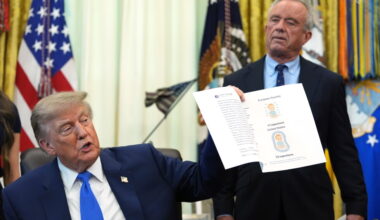 Trump signs executive order on vaccine schedule