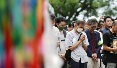 Taiwan representative in Japan calls seat at Nagasaki bombing memorial an insult