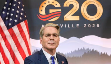 Bessent heads to the G20 to rally allies on Iran