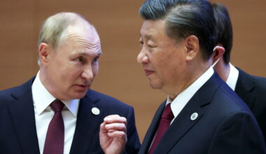 Leaders of China, Russia and India are among heads of state meeting in Kyrgyzstan