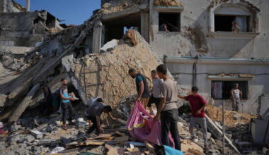 Photos show the scenes after the latest Israeli strikes in Gaza