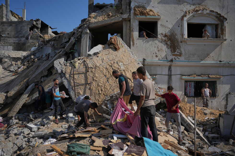 Photos show the scenes after the latest Israeli strikes in Gaza