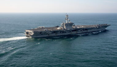 Long-deployed USS Lincoln being relieved by new aircraft carrier