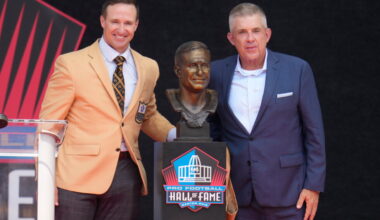 Brees, Fitzgerald, Kuechly, Vinatieri and Craig enter Hall of Fame