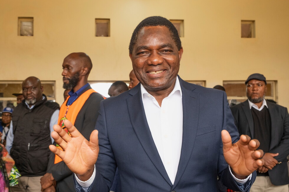 Zambia president wins reelection after a vote that saw opposition officials arrested