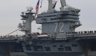 Trump says USS Abraham Lincoln deployment 'not nearly long enough'