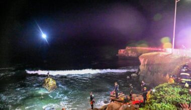 UC Santa Cruz student dies after vehicle plunges off cliff; the other occupant survived