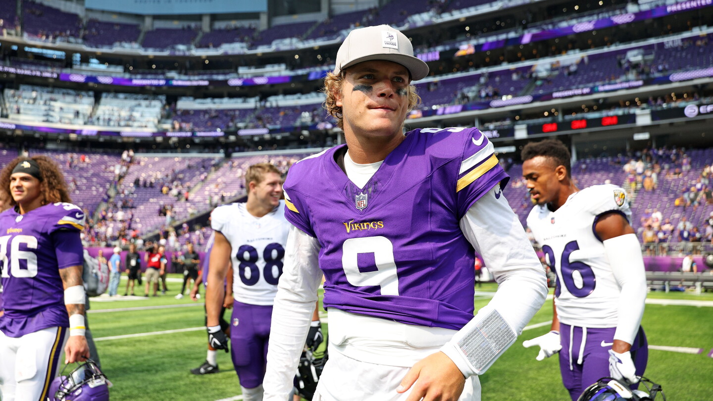 Report: J.J. McCarthy is on the Vikings' 53-man roster