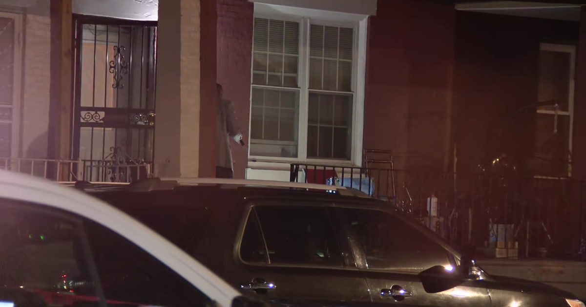 Police search for gunman who killed woman, wounded man on North Philly porch