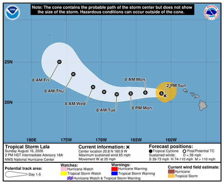 Oahu, Maui and Kauai counties under flash flood warning