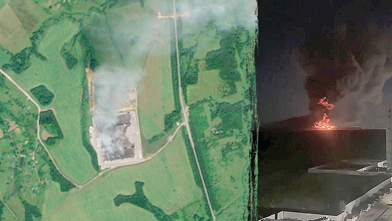 Ukraine drone strikes spark fire at Wildberries warehouse in Russia