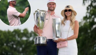 Wyndham Clark causes stir with practice swings during $3.6M BMW win
